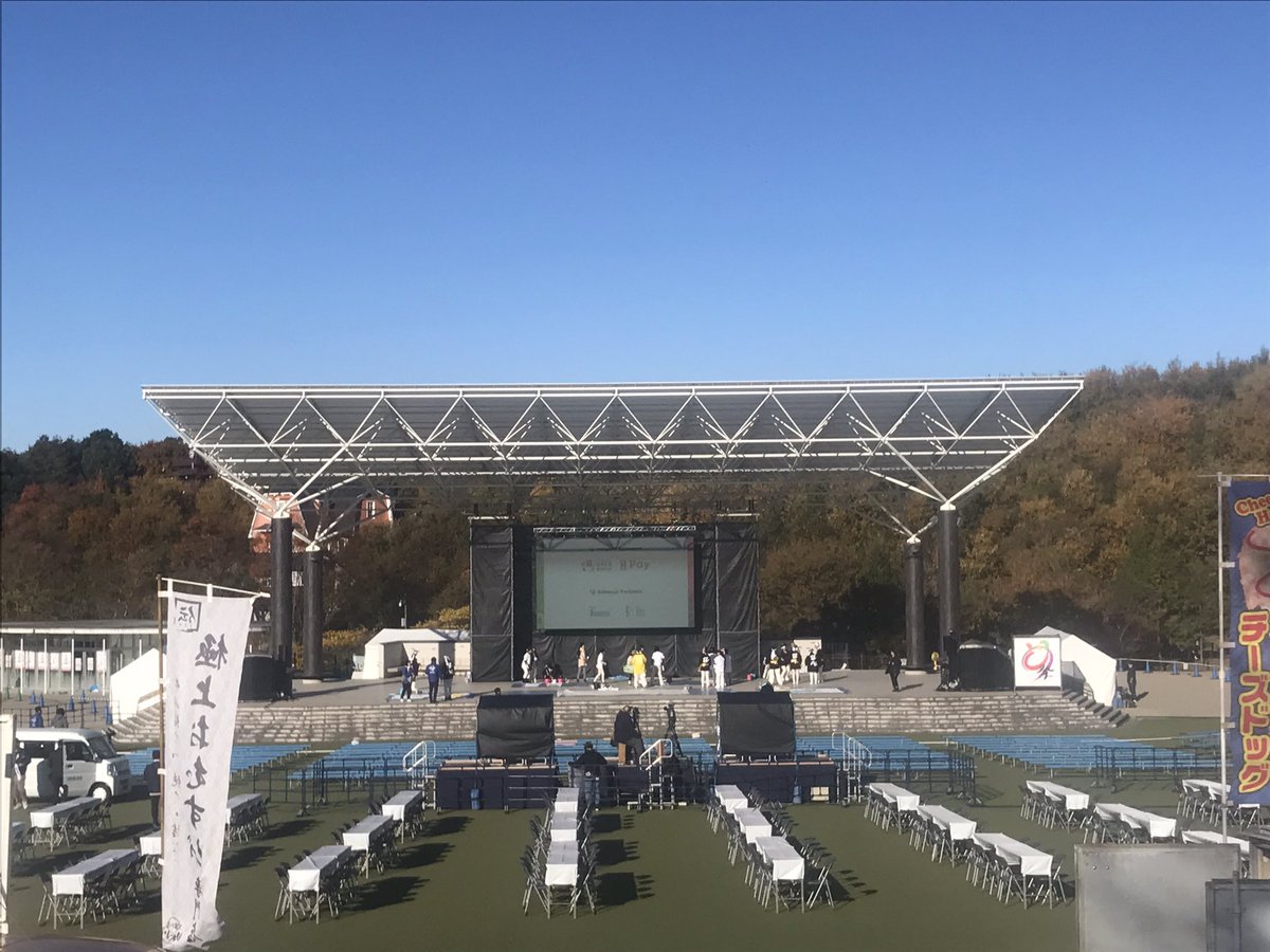 本日はここで踊りまーす！