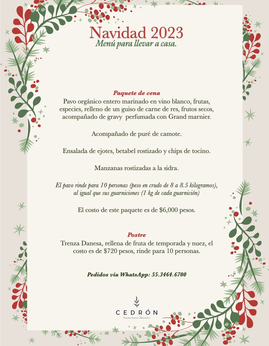 Restaurante Cedrón tweet media