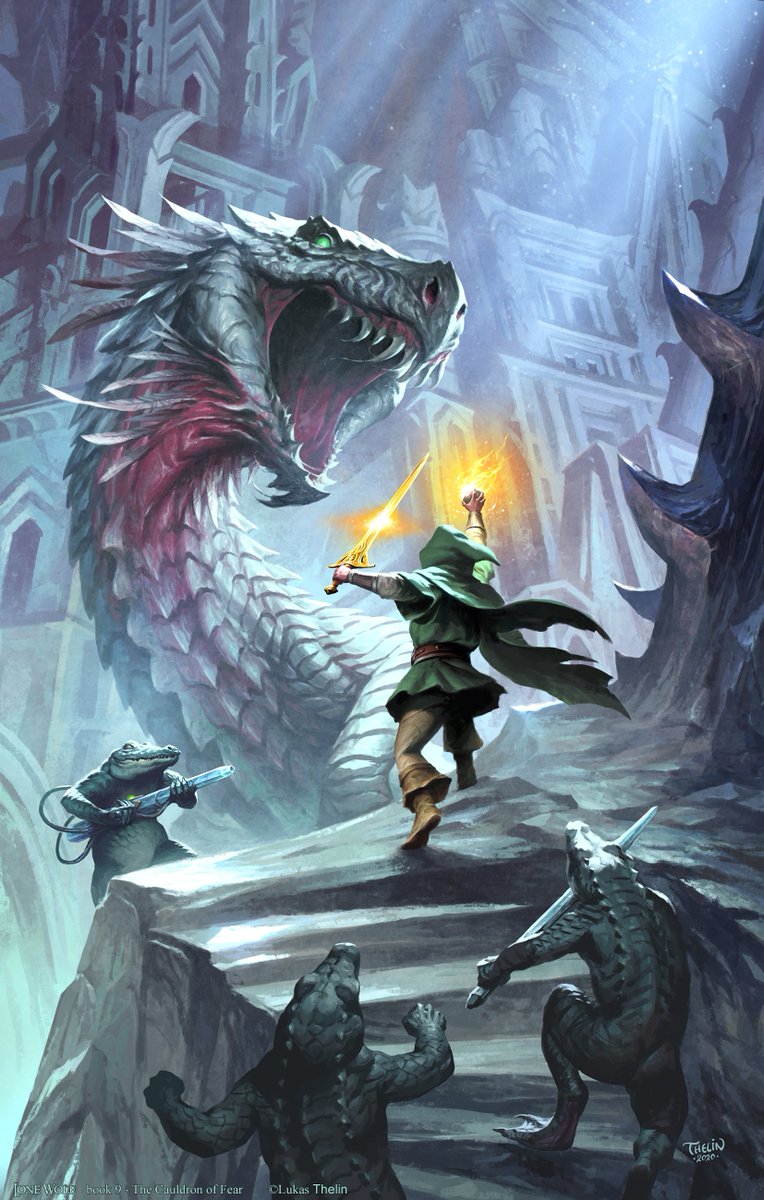 If you see this, tweet a dragon.

Lone Wolf delivers ⚔️