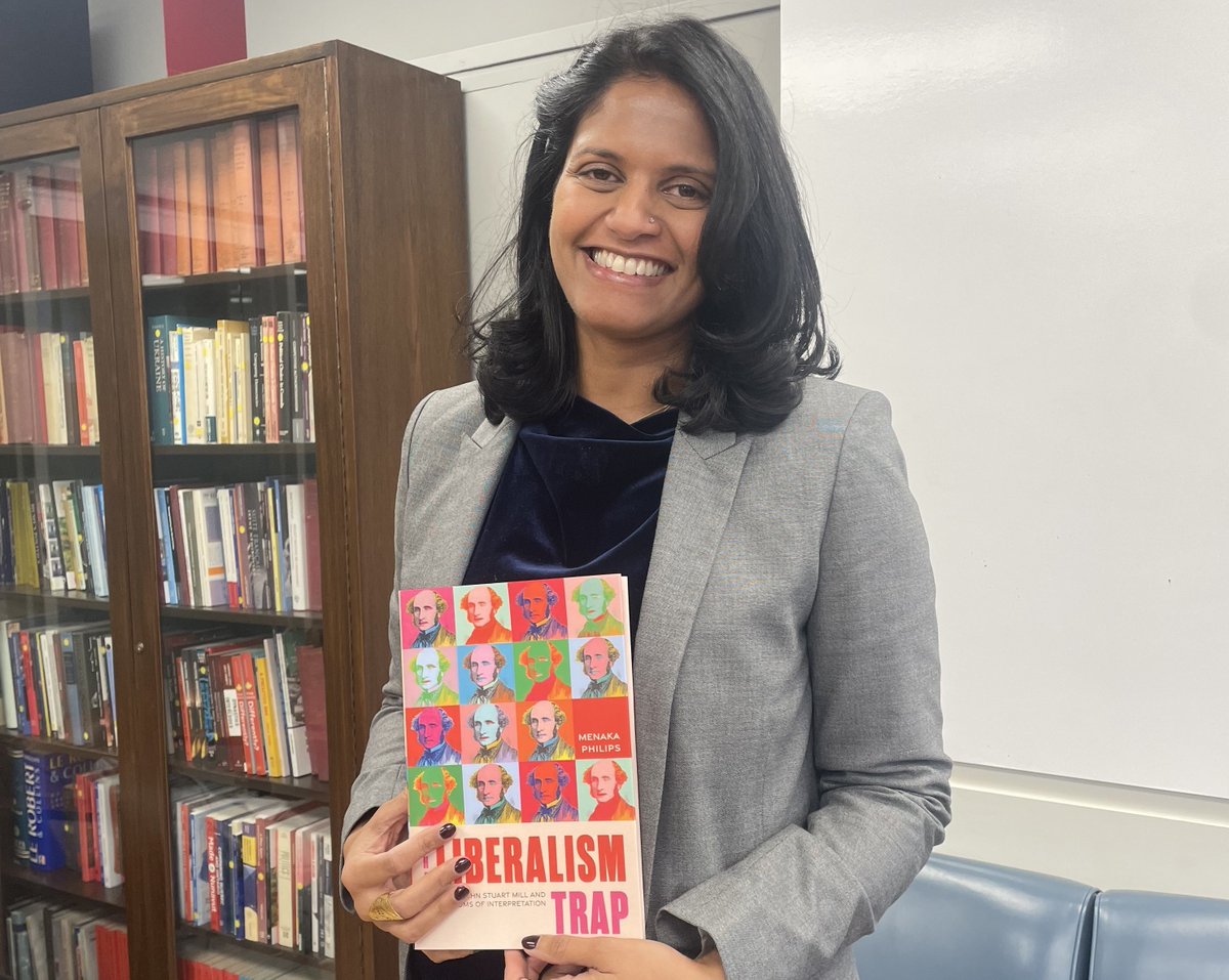 Another #booklaunch to celebrate here at <a href="/UofT_PolSci/">Political Science</a> with the release of 'The Liberalism Trap' <a href="/OxUniPress/">Oxford University Press</a> by <a href="/UTM_PolSci/">UTM Political Science</a> Menaka Philips. Congrats Menaka! 📚📚👏👏#newbook #politicaltheory #liberalism #JohnStuartMill #AcademicTwitter