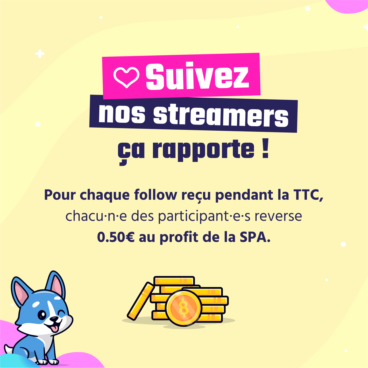 ttc_twitch's tweet photo. Économisez pendant le Black Friday pour la TTC !  Vous ne pouvez pas donner financièrement ?
Suivez nos streamers pendant l'événement pour soutenir l'association. 
Plus de détails en thread !

#eventcaritatif #solidarité #ensemblepourlesanimaux #twitchfr #twitchfrance #imagine https://t.co/HbnDK4RYA6