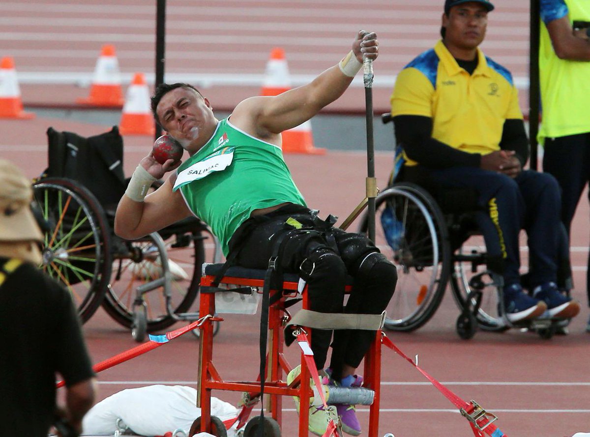 Tres preseas doradas🥇 para México🇲🇽 en la jornada de hoy de los Juegos Parapanamericanos #Santiago2023

#ParaAtletismo
· Juan Pablo Cervantes - 100m T54
· Johnatan Salinas - Impulso de Bala F54

#ParaNatación
· Matilde Alcazar - 400m Libres S11