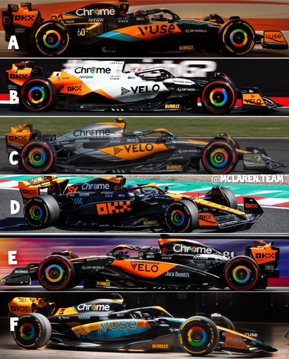 con cuál te quedas?

podemos decir que mclaren tuvo los mejores liveries de la temporada? 

[📷 mclarenteam]