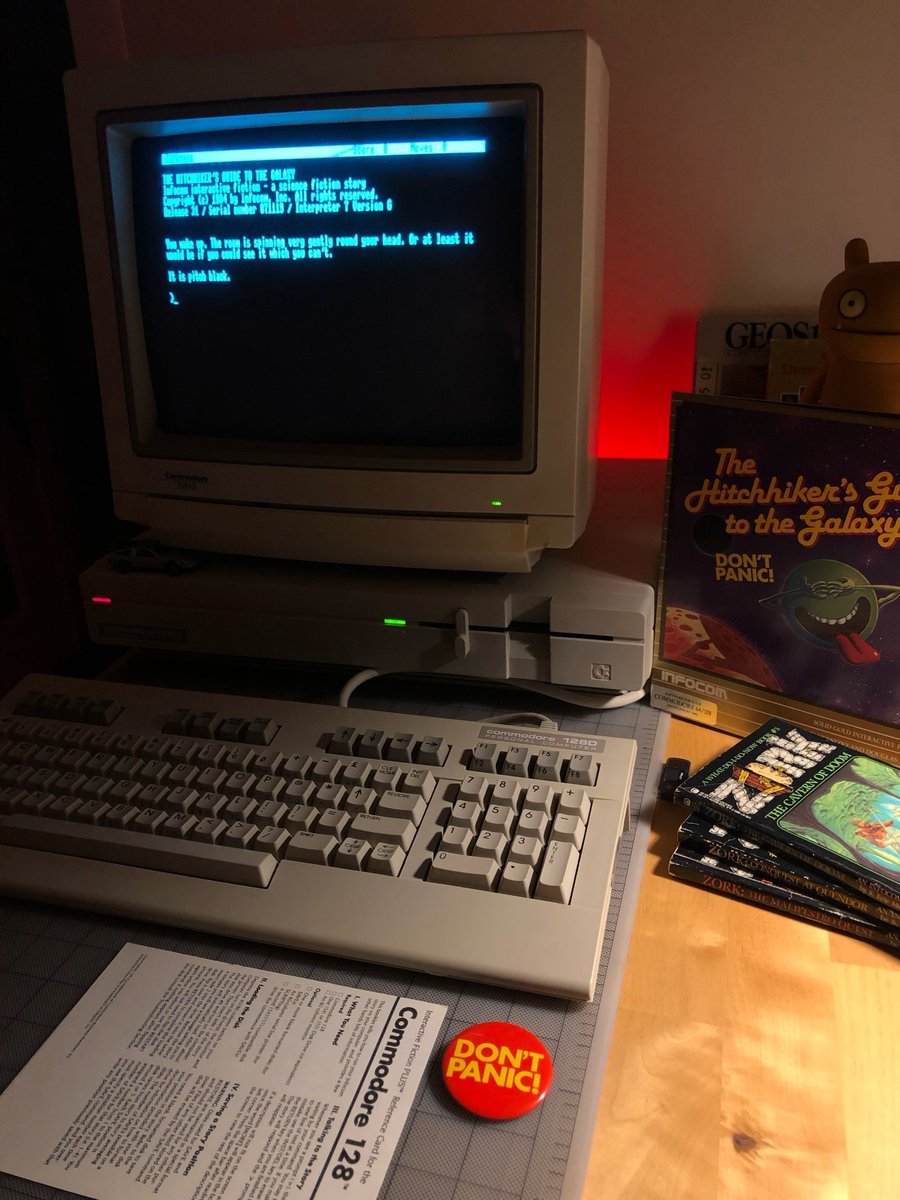 AmigaL0ve's tweet photo. Thinking of Douglas Adams… https://t.co/qMtg6q6whC