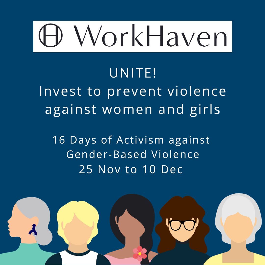 WorkHavenAus's tweet photo. The 16 Days of Activism against Gender-Based Violence starts today. 
WorkHaven are committed to educating workplaces about Domestic and Family Violence and Sexual harassment in the workplace. https://t.co/T6vXk7wp2F
#16DaysofActivism2023 #NoExcuse #investinwomen #endviolence https://t.co/P8GQlTHWFi