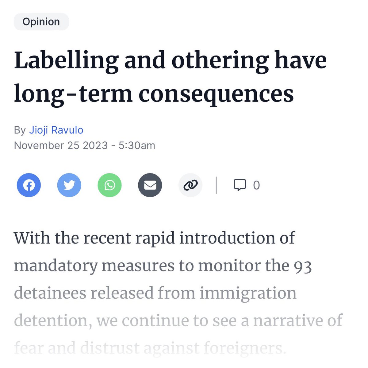 IF we don’t fit in then we are seen as problematic, justifiably promoting a punitive approach to cultural diversity &amp; its differences. This is where the concept of whiteness wins. Our society is set up to believe western &amp; white views are correct. White is right &amp; West is best 👀