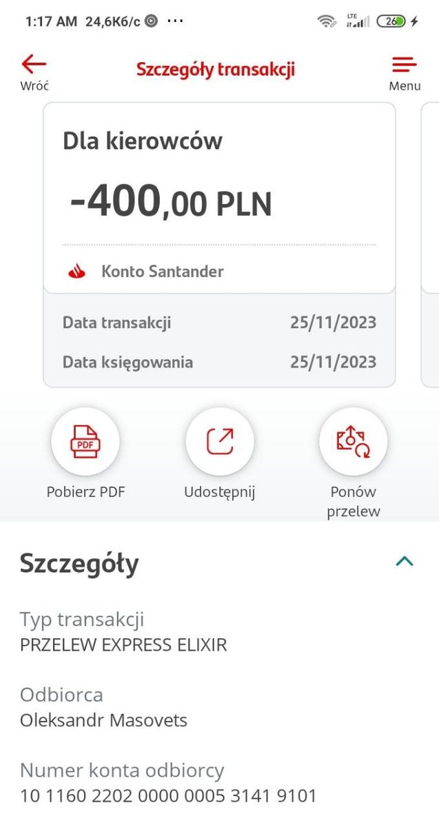 kokstus's tweet photo. @SDoroncenko Сподіваюсь що мій банк не затупить і гроші прийдуть вчасно🙏 https://t.co/6AnMRMVh6I