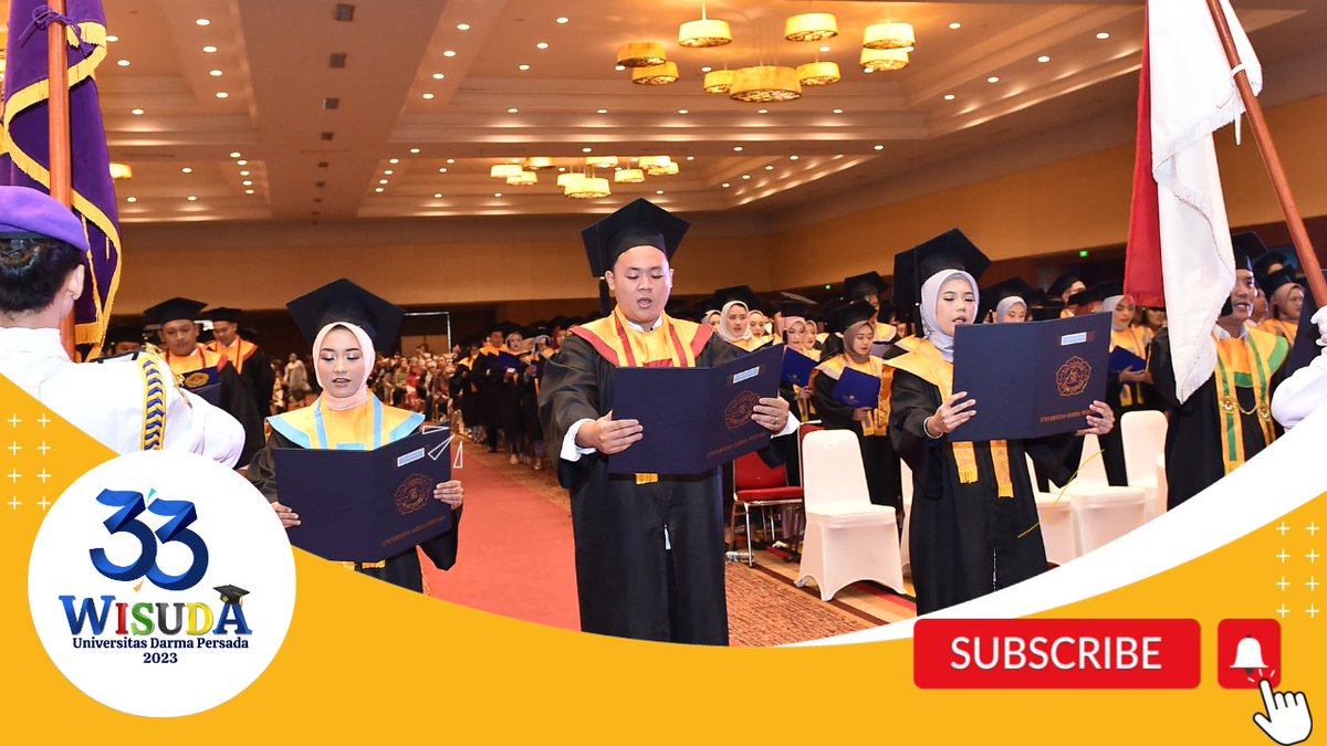 Hai, 皆さん

Masih teringat pesan dan kesan sepanjang masa saat pelantikan wisuda yang ke-33 untuk bekal perjalanan sukses dikemudian hari

selengkapnya : youtu.be/y5_D9KLDjpY?si…