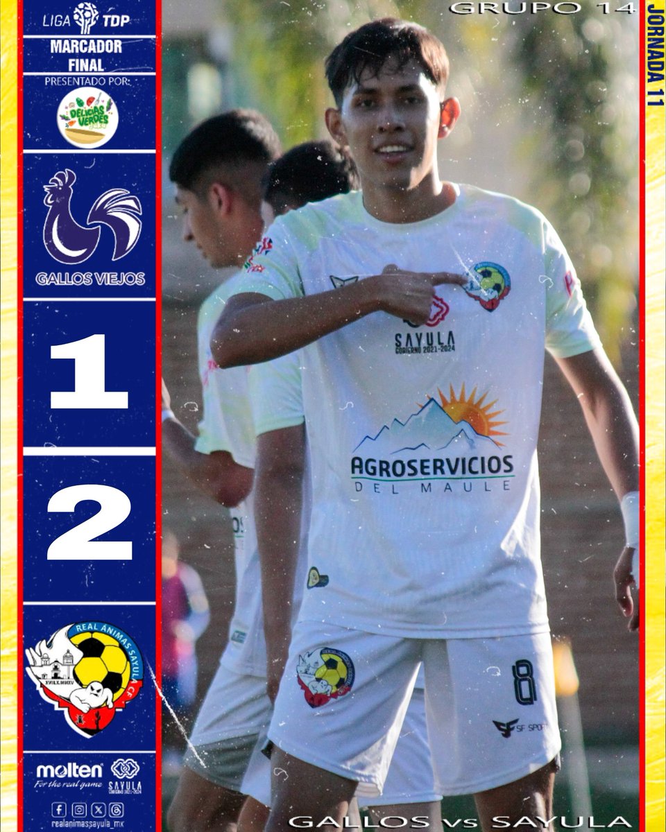 Final del partido.

⚽ Emiliano Acevedo
⚽ Vicente Vázquez