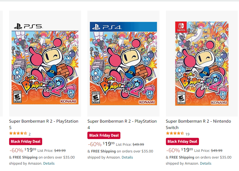 SUPER BOMBERMAN R 2 PS4 & PS5