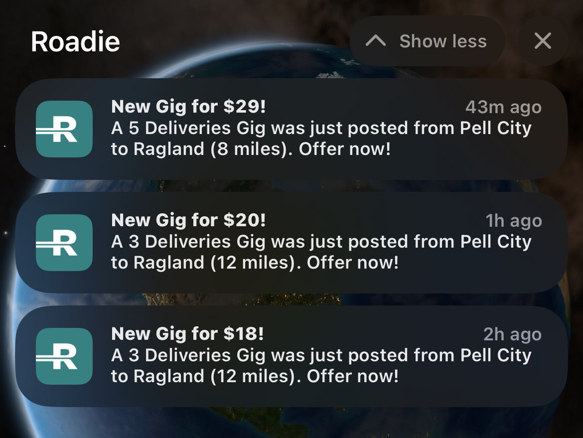 Jon32993's tweet photo. It’s giving these notifications but it’s not choosing anyone https://t.co/qJNh5GwDNm