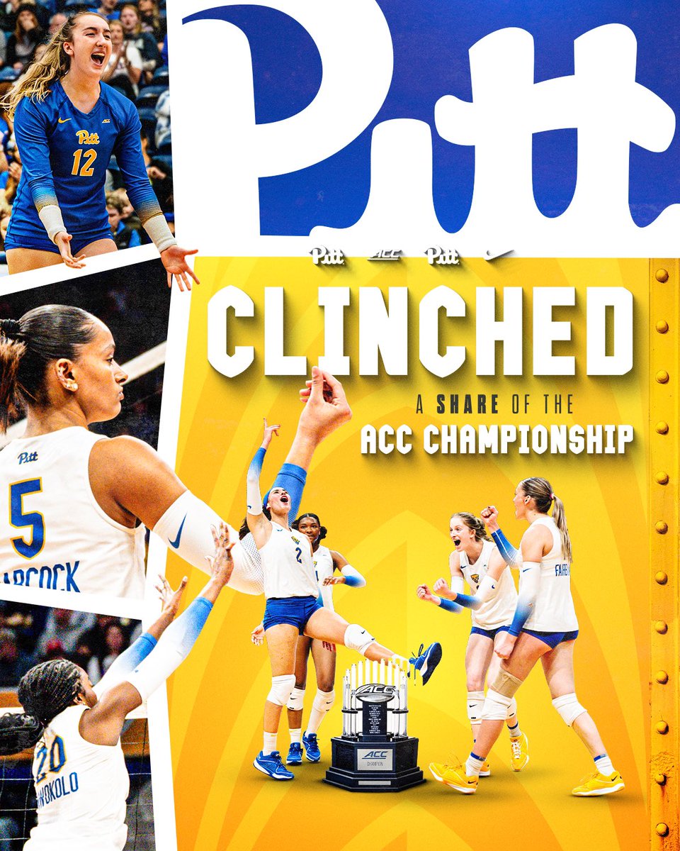 Goin’ back to back 😏

WE CLINCH A SHARE OF THE ACC CHAMPIONSHIP!!!