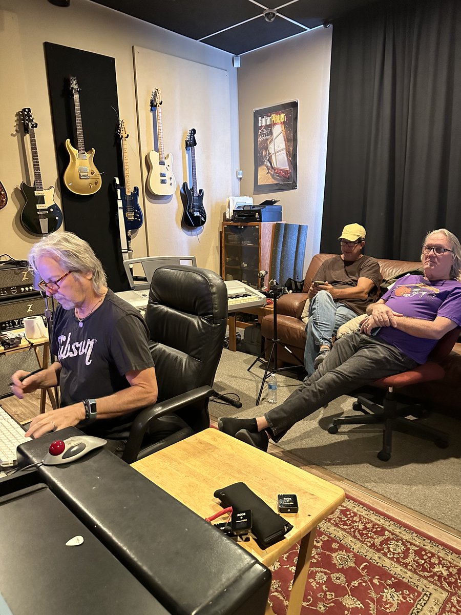 litclubhouse's tweet photo. When @spuddavenport is in studio helping Charlie @Recksieck on a @thebigfellas record it qualifies as a Leaders In The Clubhouse scene.  (Bigfellas record coming in 2024). 

Spud album in 2023, Bigfellas in 2024, which could mean that more Leaders In The Clubhouse in 2025? https://t.co/Pdf9ANI0zL