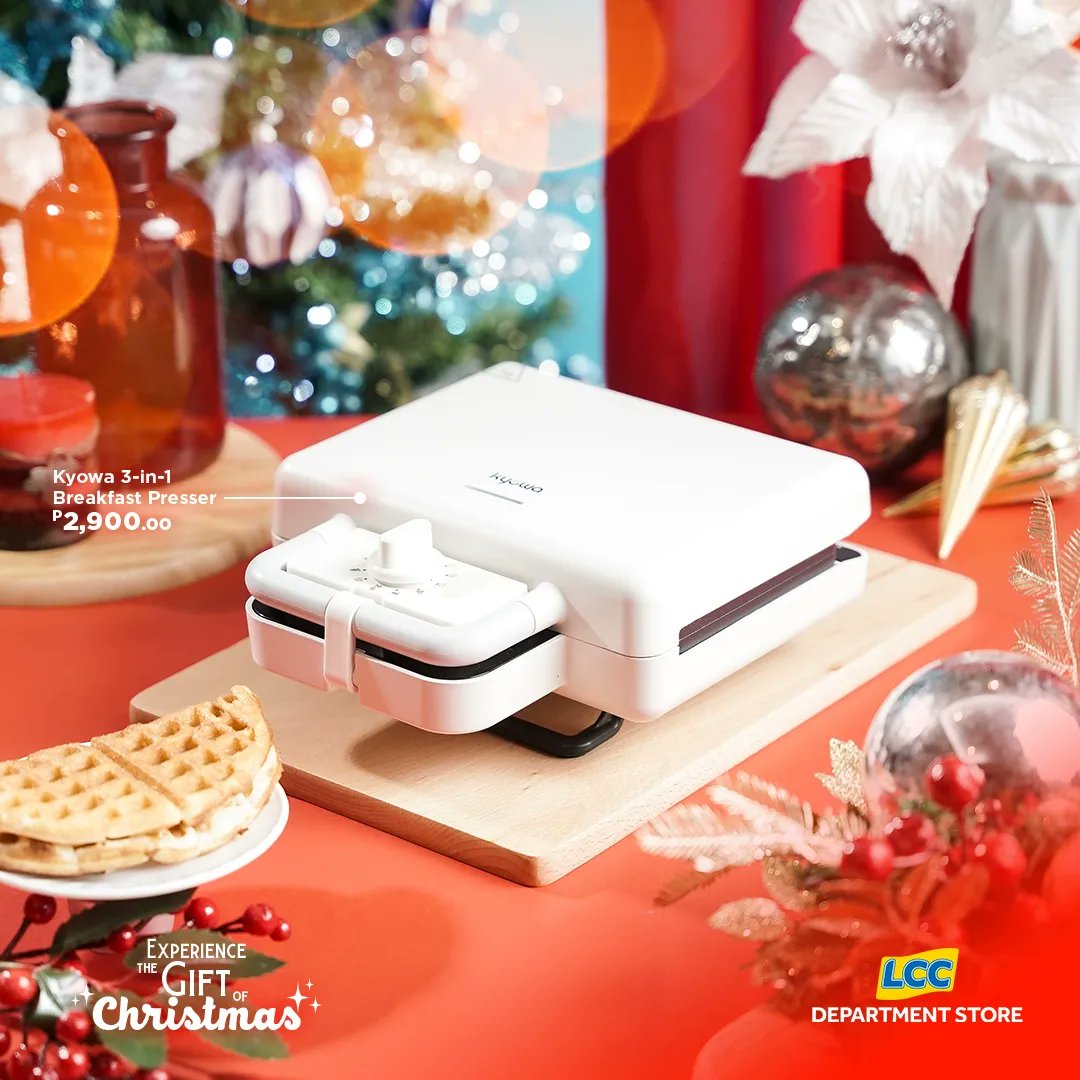 LCCdeptstore's tweet photo. Unwrap the joy of seamless holiday cooking! 🌲❄️  

Shop now and savor every moment of the holidays! 🛒💙

#LCC #OurBestForYou #LCCDepartmentStore #ExperienceTheGiftOfChristmas #HolidaysAtHome https://t.co/k2rHAIlaDD