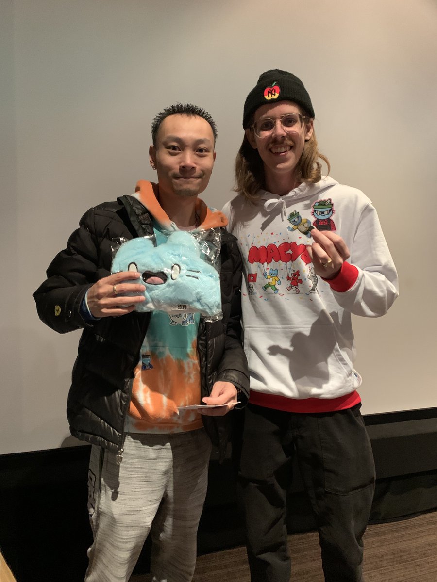 LVSpike420's tweet photo. Itβs always amazing seeing & hanging out with CLON:
Grateful for your friendship and appreciate the love from you/the Family (especially your Dad). Congrats again my brother & thanks for all the gifts/alpha this week @cloncast ππ±π #WLTC #SQUADDD #HappyThanksgiving https://t.co/liWK2r7vwQ
