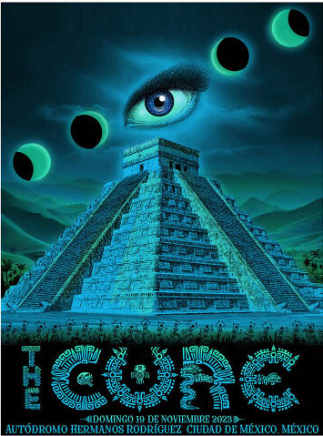 hecpegar's tweet photo. ... hoy salio a la venta la segunda edición del poster oficial del concierto de @thecure el 19 de noviembre en el Autodromo Hermanos Rodriguez, esta versión además de ser azul incluye el set list de que tocaron ese día, insisto, el poster está hiper chingon... https://t.co/WMh4kCdTKG