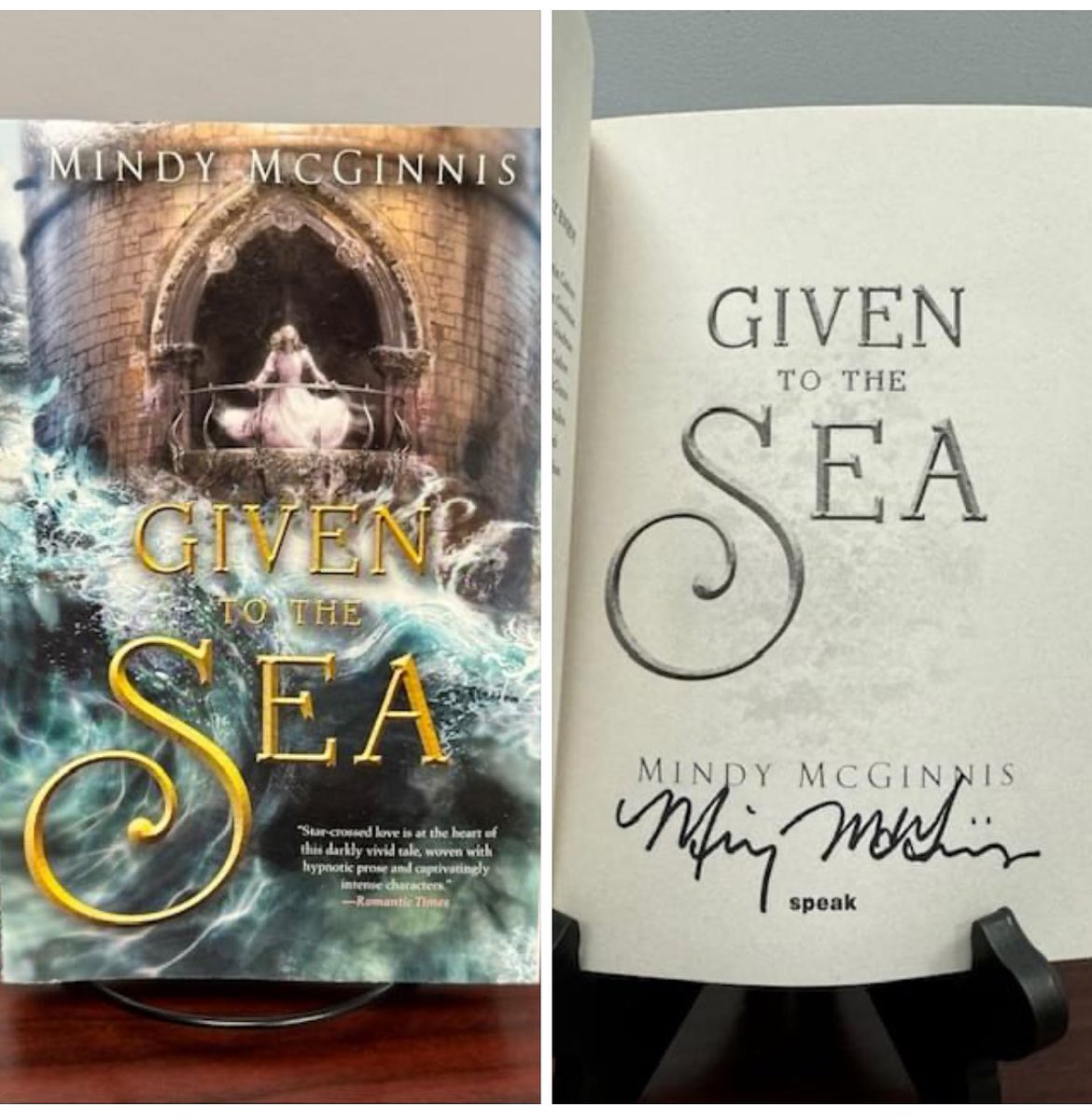 Author @MindyMcGinnis has donated a signed copy of her novel Given To The Sea!
Mindy McGinnis is an Edgar Award-winning novelist who writes across multiple genres. If you are a fan of Young Adult fantasy, then this book is for you!
@DepotTheater