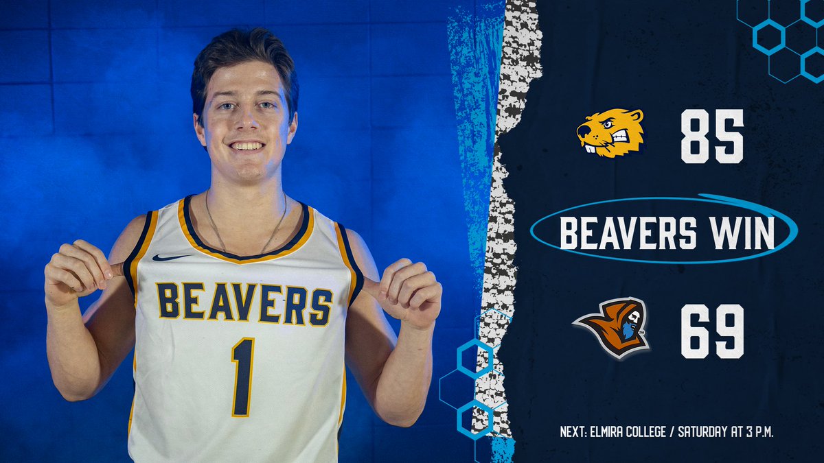 🏀 COMEBACK! The Beavers outscore St. Joseph's by 26 points in the second half to stay undefeated on the season.

Tomorrow, BVU concludes the NWU Snyder Classic with a 3 p.m. game against Elmira College. #BeaverNation #d3hoops #BeaversBuild