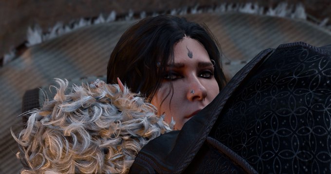 Just a little nibble  #BaldursGate3 #Astarion https://t.co/fbZWrzQ5dn<a href="/tag/baldursgate3"class="tags">#BaldursGate3</a><a href="/tag/astarion"class="tags">#Astarion</a>
