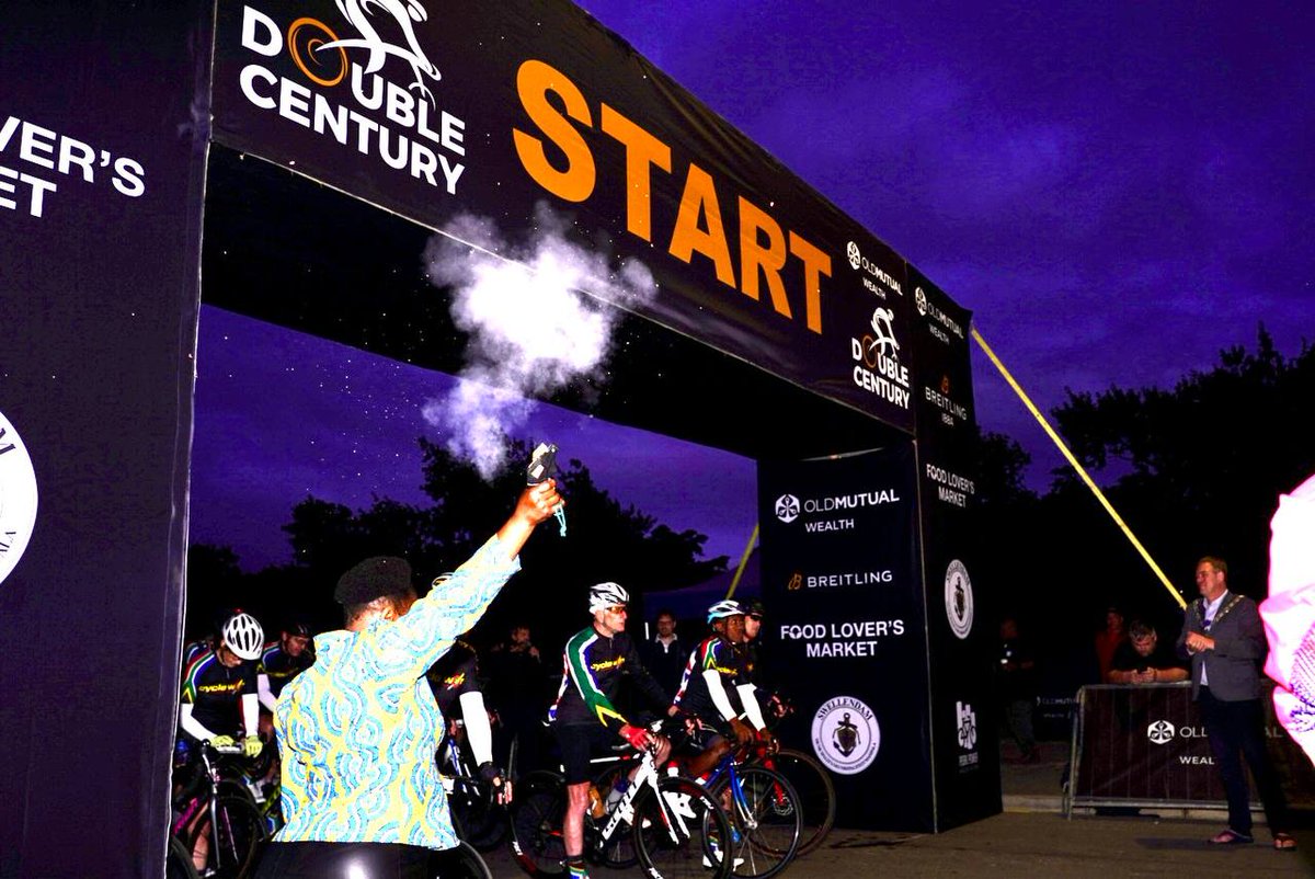 And away they go! The first teams are on the road; the 2023 Old Mutual Wealth Double Century is officially underway.

#Oldmutualwealthdc #OMWDC #FurtherTogether