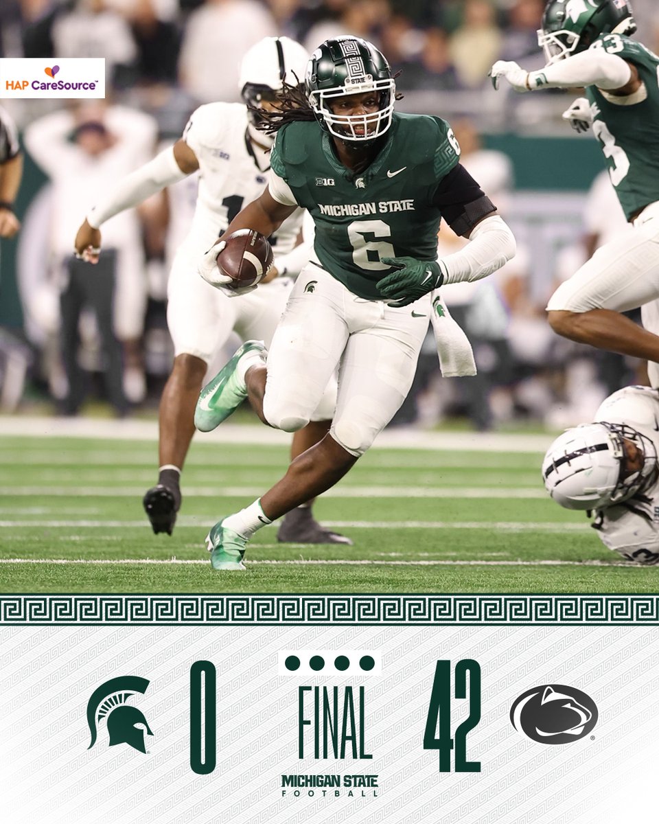 Michigan State Football tweet media