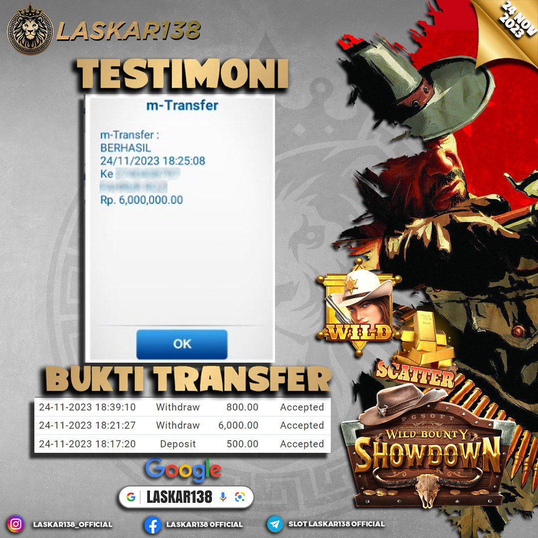 ameliaptr138's tweet photo. TESTIMONI LASKAR138 HARI INI 🔥🔥

LINK DAFTAR: https://t.co/1IBTwV7YK0 https://t.co/gsOFBIq0pn