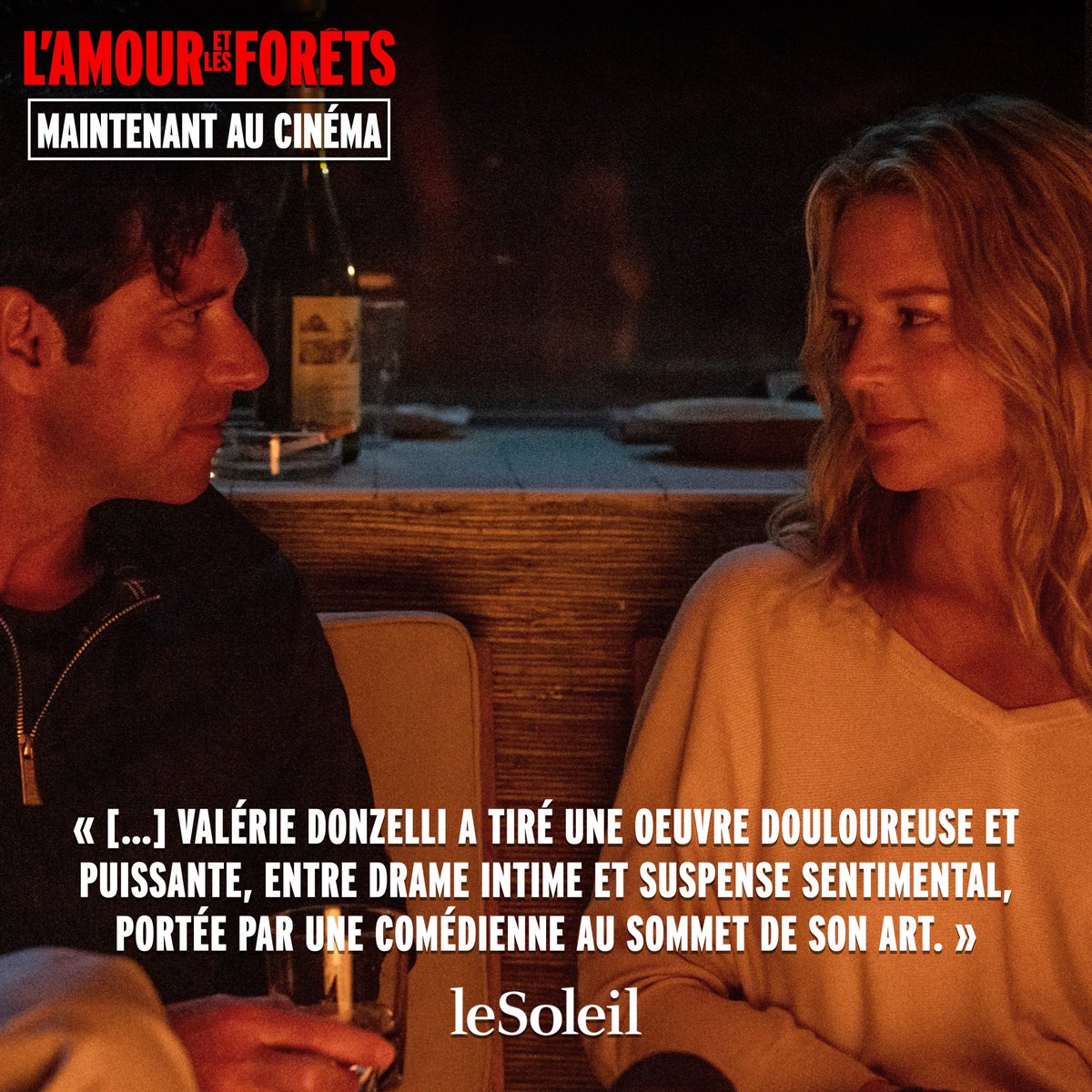 “La réalisatrice [...] Valérie Donzelli a tiré une oeuvre douloureuse et puissante, entre drame intime et suspense sentimental, portée par une comédienne au sommet de son art.” - Yves Bergeras, <a href="/lesoleildeqc/">Le Soleil</a>  🗞

Consultez l’horaire complet juste ici 👇
ouvoir.ca/2023/l-amour-e…