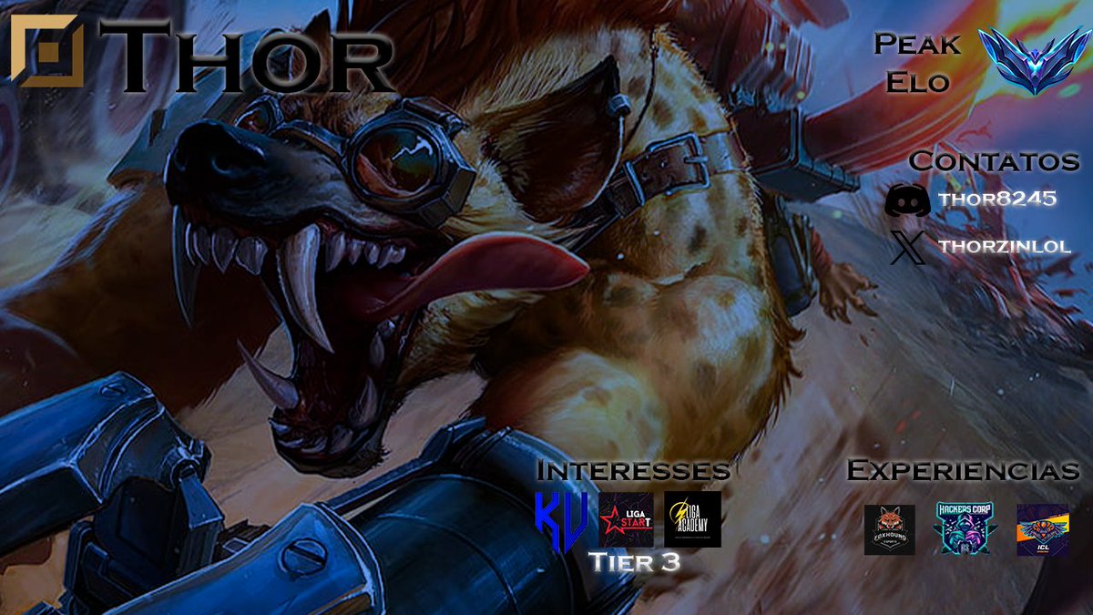 Estou FA e estou a procura de uma oportunidade de retornar ao cenário
(Não repara não que eu não manjo tanto de fazer arte)

<a href="/vagas_esports/">Vagas Esports</a> <a href="/KovuLeague/">Kovu League</a> <a href="/LigaStart/">Liga Start ⭐️</a> <a href="/LigaAcademy/">Liga Academy ⚡</a>