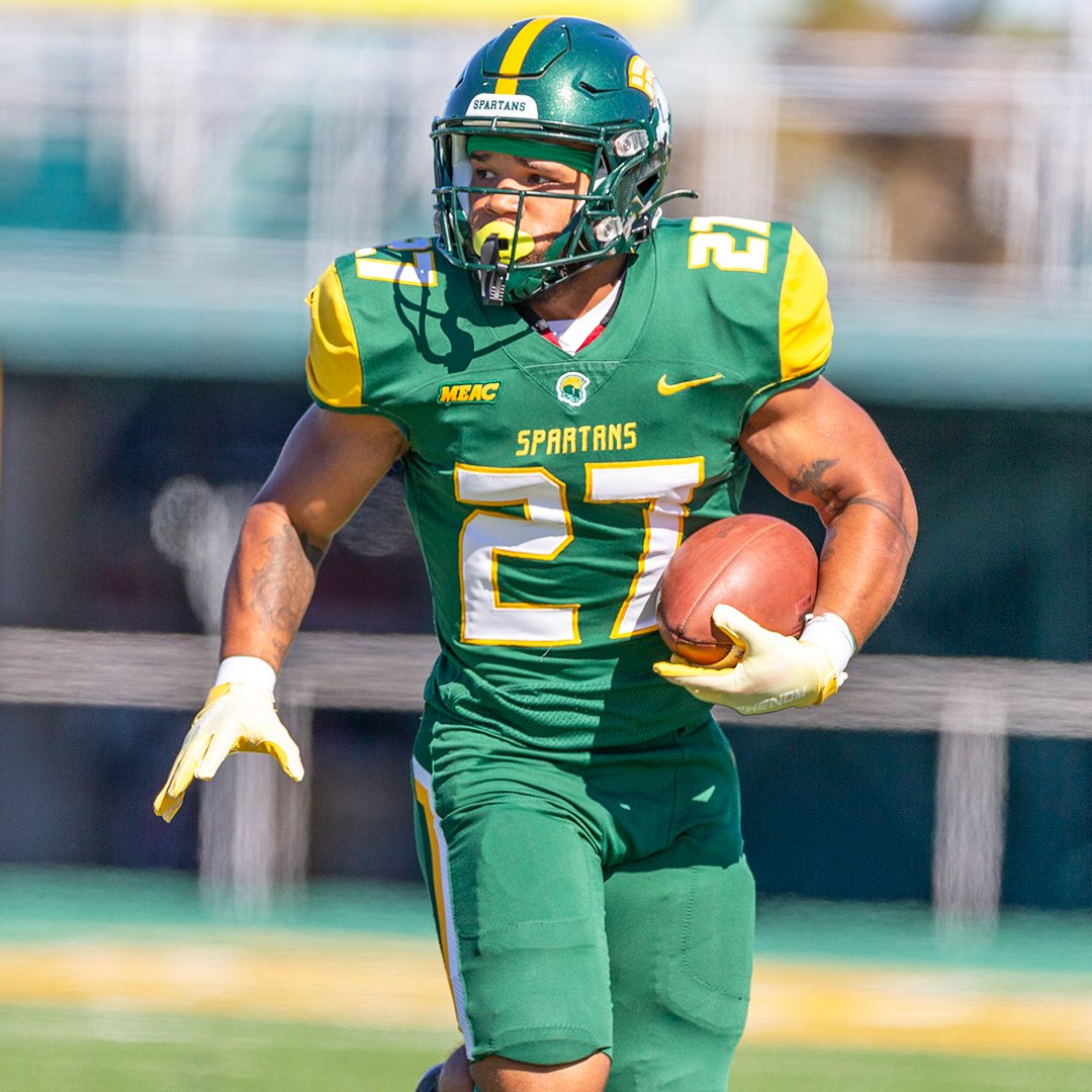 HBCUSports1's tweet photo. Jordin Lennon RB @ Norfolk State University enters transfer portal with 3 years of eligibilty https://t.co/HdoUj6txJB