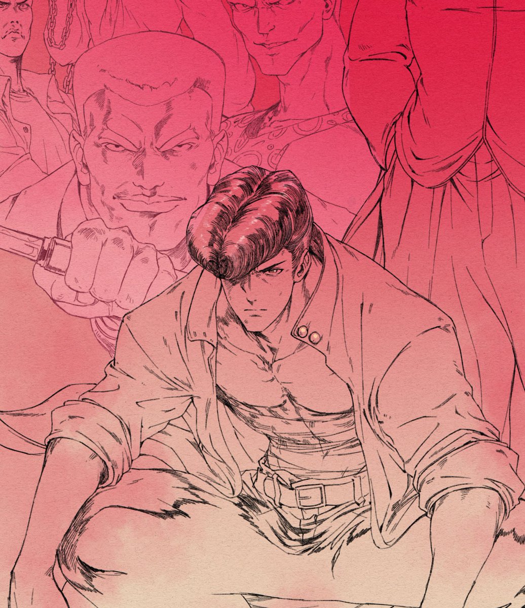 This one was a TON of fun to work on. BUT I think that's just because I love drawing these ol' boys. 