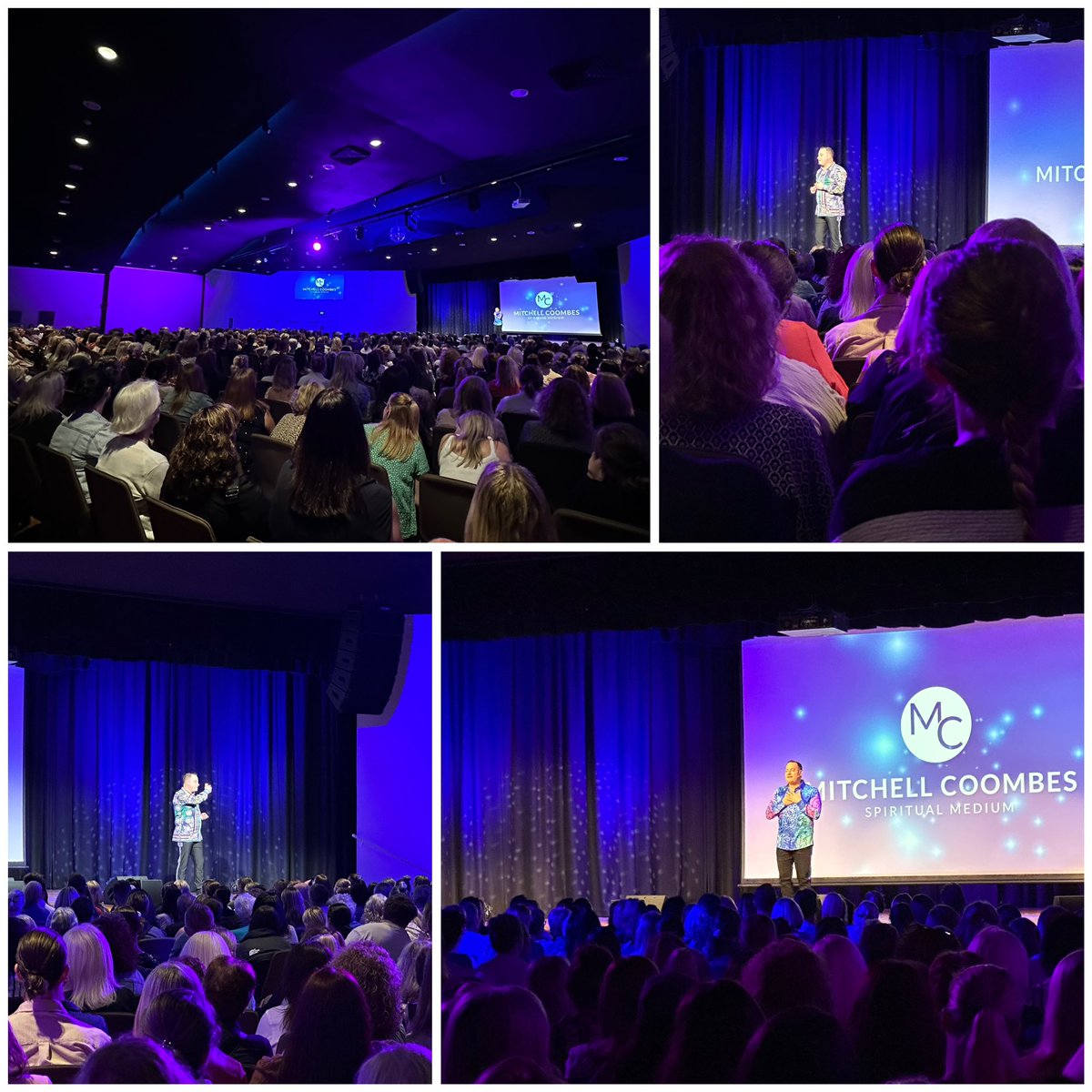 THANK YOU Camden for a brilliant night! So many incredible validations and heartfelt messages of love, comfort, and healing from your loved ones in the spirit world. Thank you for making me so welcome and coming along to be part of something special! 💖