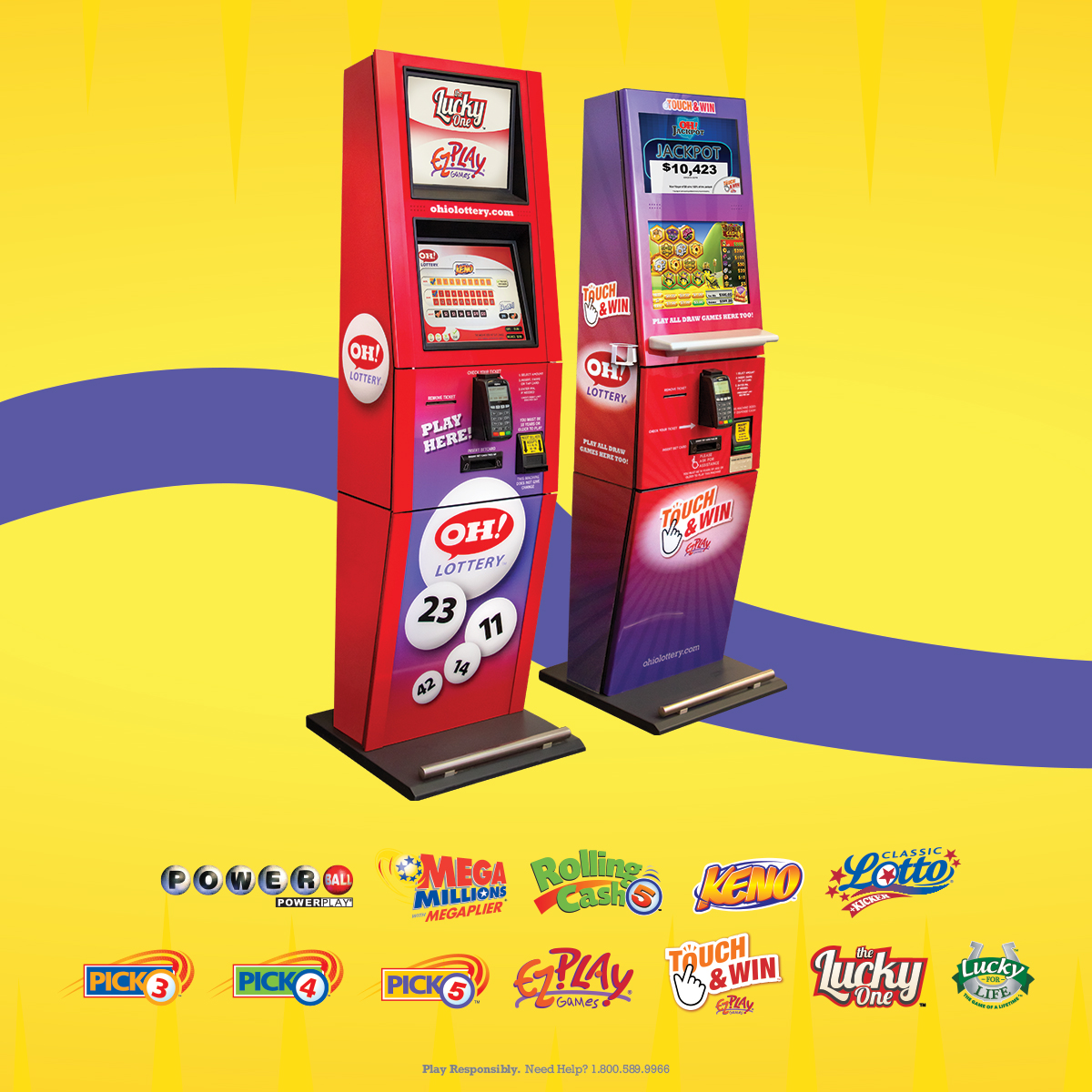 OHLottery's tweet photo. Beat the lines this holiday shopping season when you use a Self-Serve Kiosk! #ExpressFun https://t.co/4XnySHVqbd