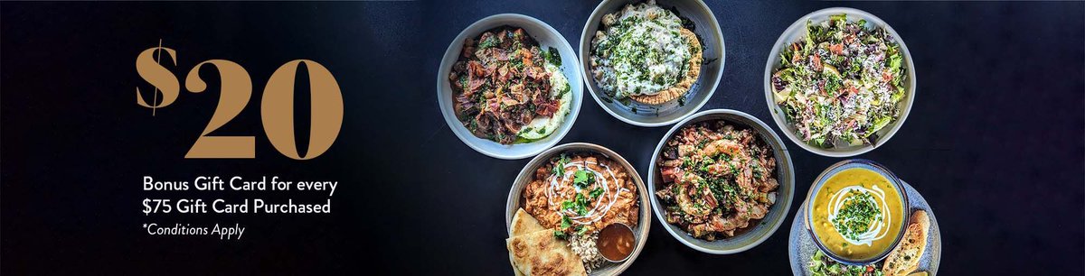 We have a new offer for the holidays! Get a $20 gift card for every $75 gift card you purchase ❤️ 
buff.ly/47ygyFV