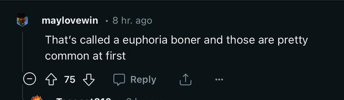 Never forget: When they say &ldquo;gender euphoria,&rdquo; it just means &ldquo;boner.&rdquo;  &ldquo;I get gender euphoria (a boner)<a href="/tag/trans"class="tags"><span>#trans</span></a><a href="/tag/transwomen"class="tags"><span>#transwomen</span></a>