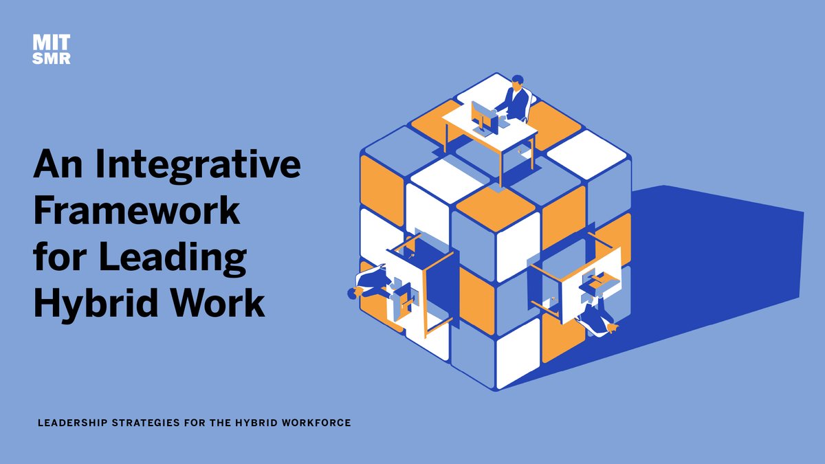 mitsmr's tweet photo. The new framework aims to help leaders balance individual flexibility with group effectiveness in hybrid work structures: https://t.co/xDUbKFob4x https://t.co/nDOU2YfYIn