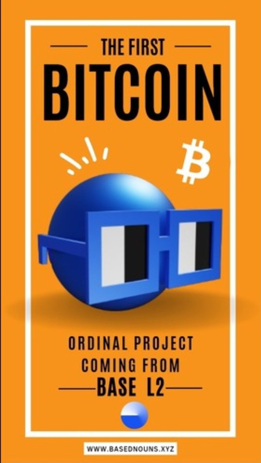 basednouns's tweet image. We are thrilled to announce that we have just released an #Ordinal collection in collaboration with @BTCDePepe! 🟧🔵

Making history as we are the first project on @BuildOnBase to do so.🟧🔵🟧🔵🟧🔵🟧🔵
Calling all #BTC enjooyers to Inscribe your Based Nouns Onchain for eternity…