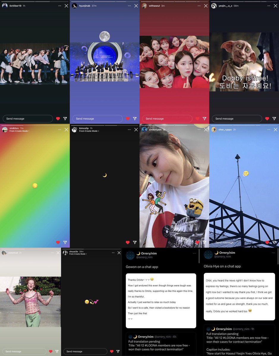 June 16th 2023: the remaining girls won their injunction. They celebrated, we celebrated. #HappyLoonaIndependenceDay