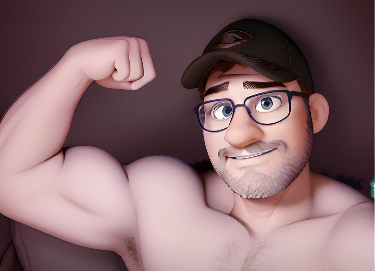 JonesCT's tweet image. This AI cartoonified a pic of me. lol Can’t tell if I like it or not.