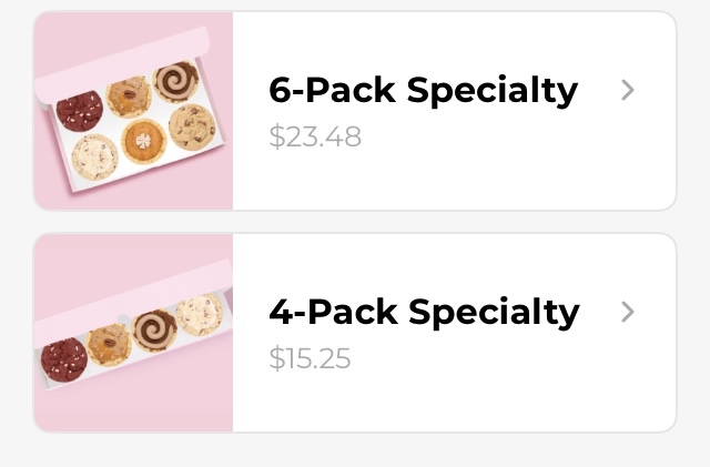 Sooo…why does it cost more per cookie to get 6 than 4?? <a href="/CrumblCookies/">Crumbl</a>