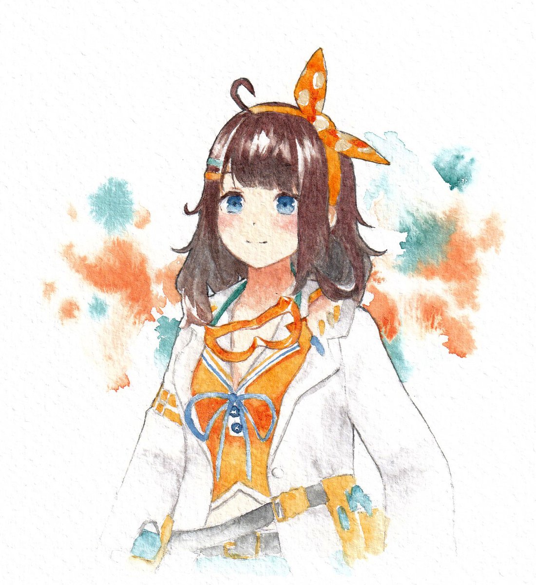 「以前息抜きで描いた水彩画。」|Naoya Ohtaniのイラスト