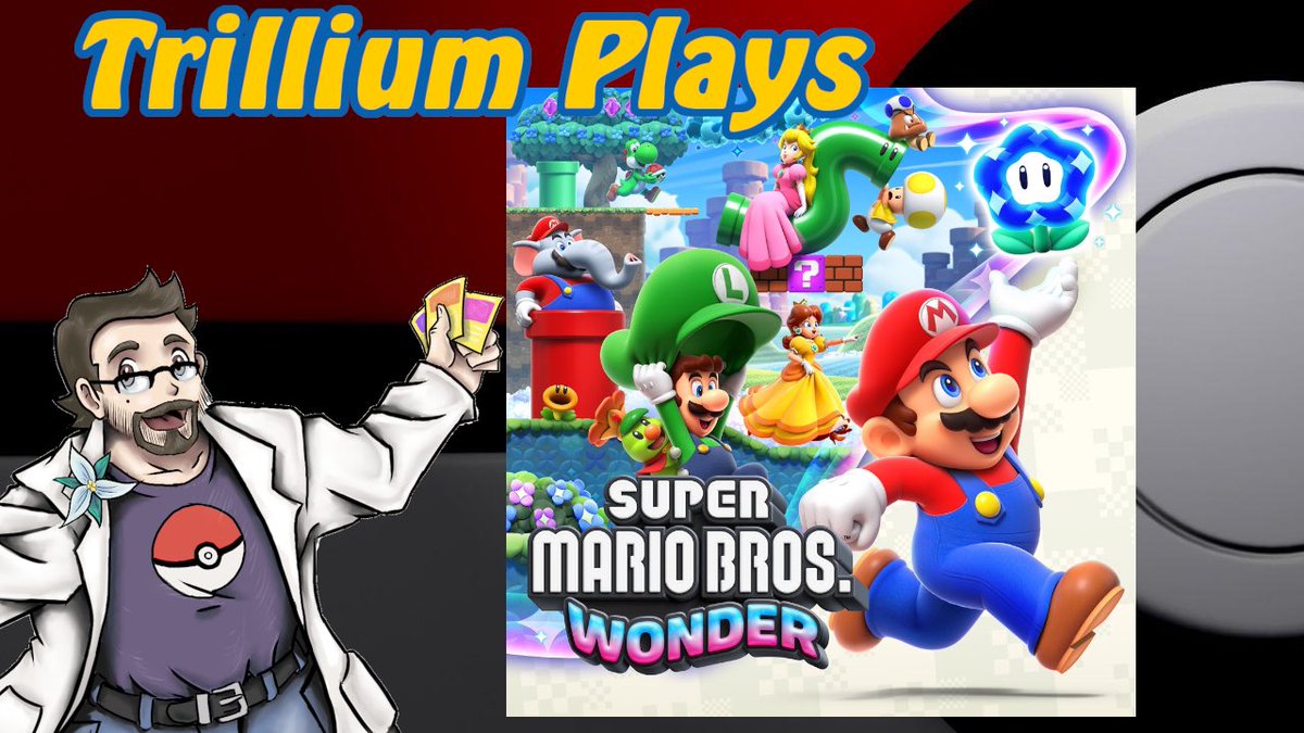 Prof_Trillium's tweet photo. Streaming Live playing Mario Wonder! Come hangout! On YouTube!

#pokemon #pokémon #pokemoncards #pokemongo #pokemontcg #pokemonfan #pikachu #charizard #youtube #gaming #gamer #nintendoswitch #anime #pokemonscarletviolet #game #youtuber #tcg #streamer #mario #mariowonder #nintendo https://t.co/ic2r84poXX
