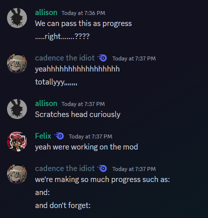 nikiissilly's tweet photo. final_night_funkin progress is going GREAT https://t.co/KQG3RR7BZq