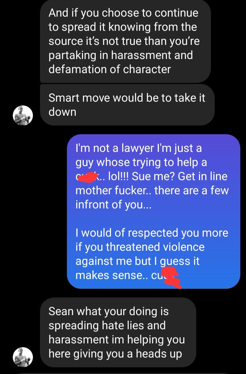 SStricklandMMA's tweet photo. You put a man's mug shot on a shirt to shame him and then you say you're going to sue me?!?! Learn how to be a fucking man.. Were you born without a ball sack or did your wife remove them.. coward.. utter fucking coward https://t.co/Ws46UJGzgT