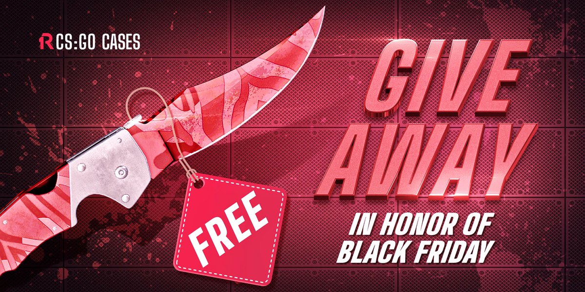 R1-skins.com 🎉 (@r1_skins) on Twitter photo It’s Black Friday GIVEAWAY! It’s time to celebrate this day! 🎉
The prize is: ★ Falchion Knife | Slaughter! 🩸
How to get this beauty? 💎
🔪 Follow <a href="/r1_skins/">R1-skins.com 🎉</a>
🔪 Like + RT
🔪 Tell us a fact about your fav. skin
Results in 7 days! Make it bloody! 💉
Good luck to all the It’s Black Friday GIVEAWAY! It’s time to celebrate this day! 🎉
The prize is: ★ Falchion Knife | Slaughter! 🩸
How to get this beauty? 💎
🔪 Follow <a href="/r1_skins/">R1-skins.com 🎉</a>
🔪 Like + RT
🔪 Tell us a fact about your fav. skin
Results in 7 days! Make it bloody! 💉
Good luck to all the