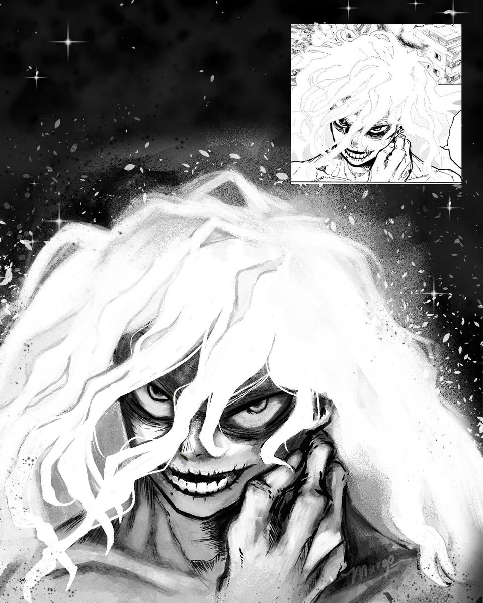 MolotovMargo's tweet photo. I've been forgetting his mole, I remembered it this time! #shigaraki https://t.co/bDdXIUgMMm