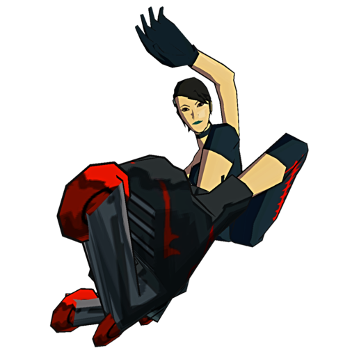 SegaoftheDay's tweet photo. Today's Sega Character of the Day is Cube from Jet Set Radio! https://t.co/V7pTdMfeUM
