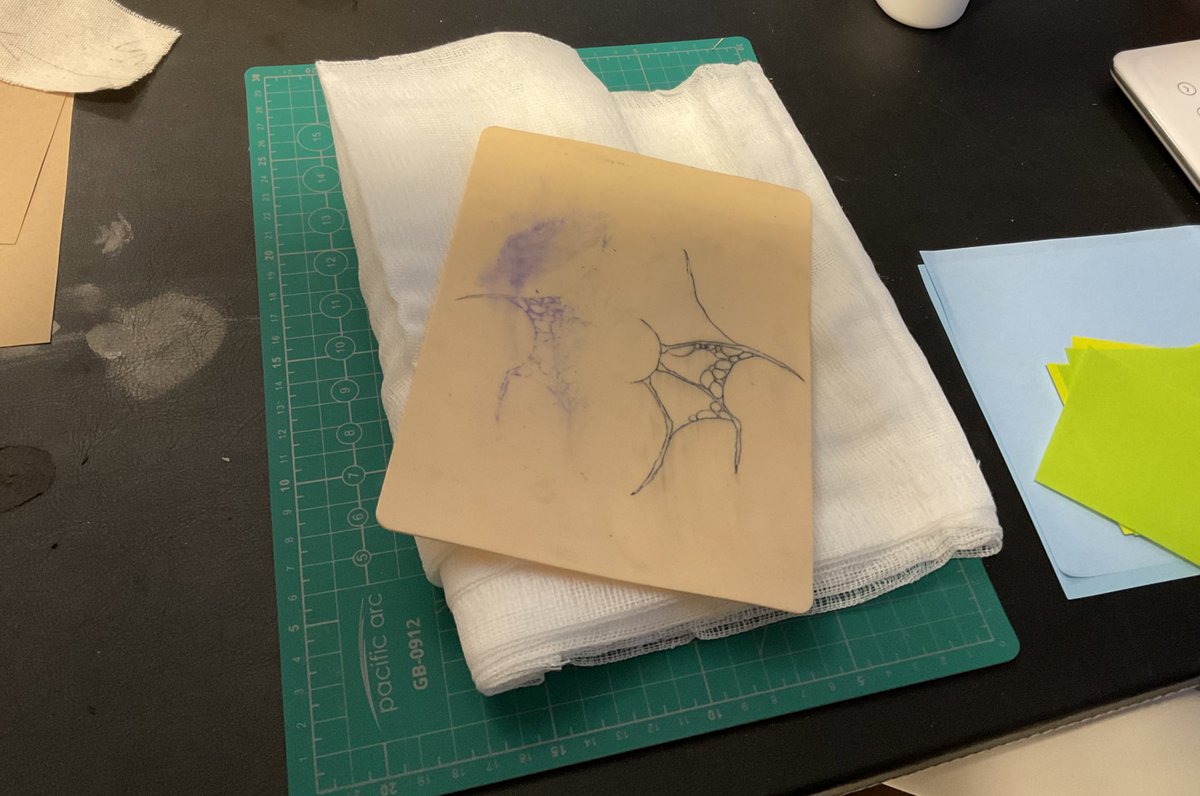 ajtuna_'s tweet photo. first trials with a tattoo gun, stay tuned https://t.co/7zKhsGljOo