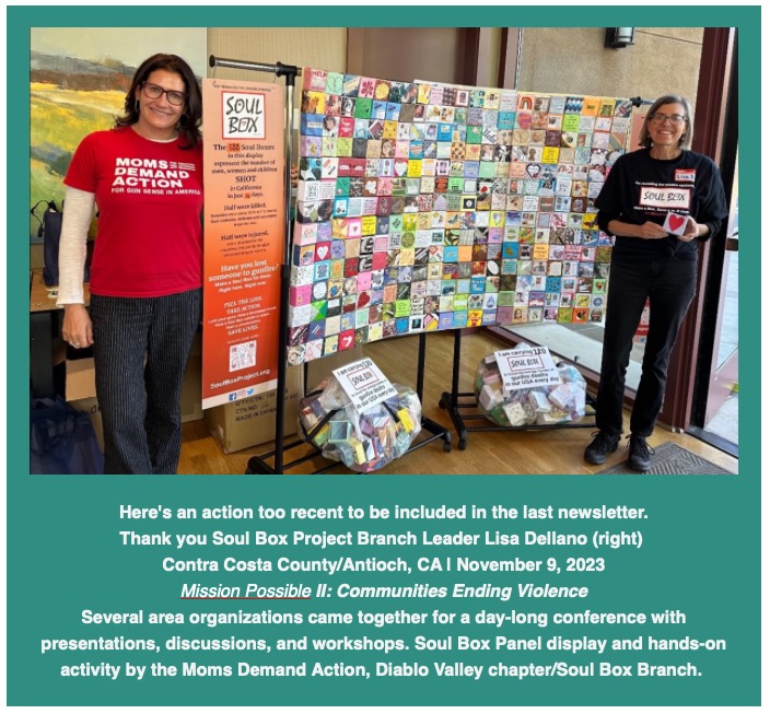 SoulBoxProject's tweet image. Hello Everyone!
 I hope your autumn has been beautiful &amp;amp; you had some time to soak it in.
Here&apos;s our October newsletter, loom.ly/F3fC0KQ – overview of the last 6 yrs &amp;amp; 26 examples of how Soul Boxes have been used recently. 
May peace be in your hearts as the year closes.