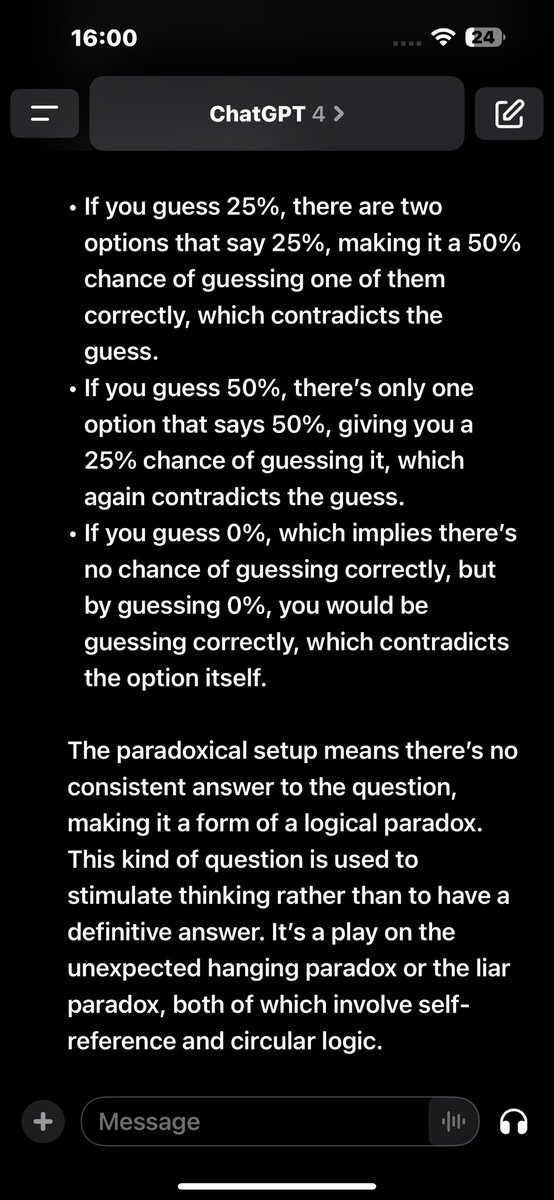 jonny_miller__'s tweet photo. @sunstarsys @kenshin9000_ @ylecun @geoffreyhinton Did GPT-4 answer correctly? https://t.co/2IzJiNEerr