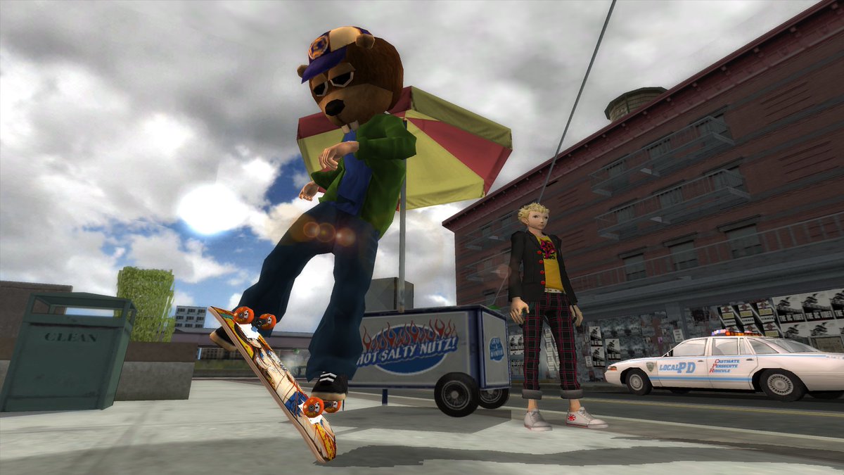 Pretty sure that the last time I played GHWTDE was when THPG Eric was added, and here I am again for THUG1 Eric. Just what is it about this rat bastard?

As for Beaver Mascot, I use his PS2 version head in THUG Pro for my Create-a-Skater, so I'm a little biased.